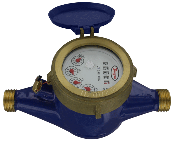 Dwyer Multi-Jet Water Meter, Series WM2